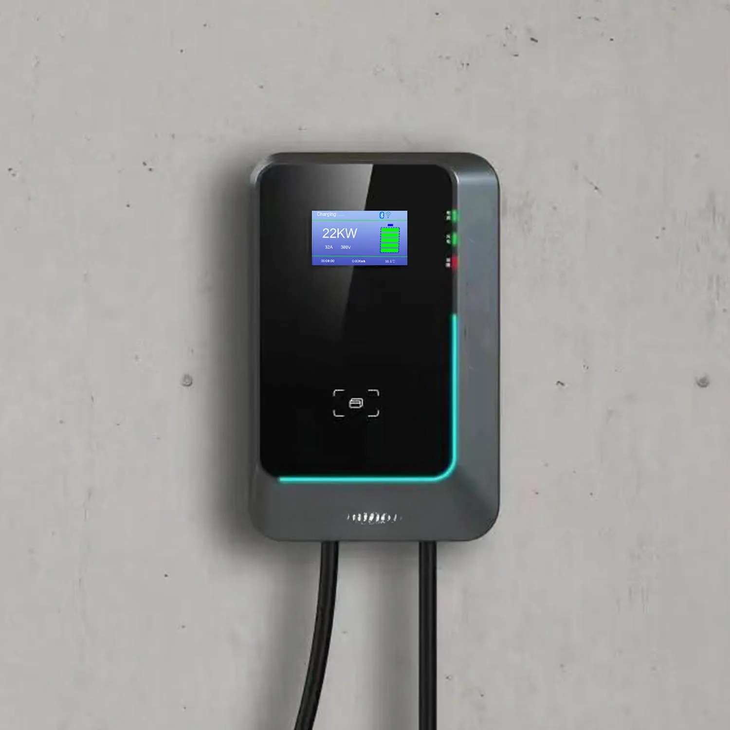 2025 Hot Sale 7kw/11kw/22kw AC - 22Kw Wallbox Type 2 Ocpp Rfid ulasan dan harga