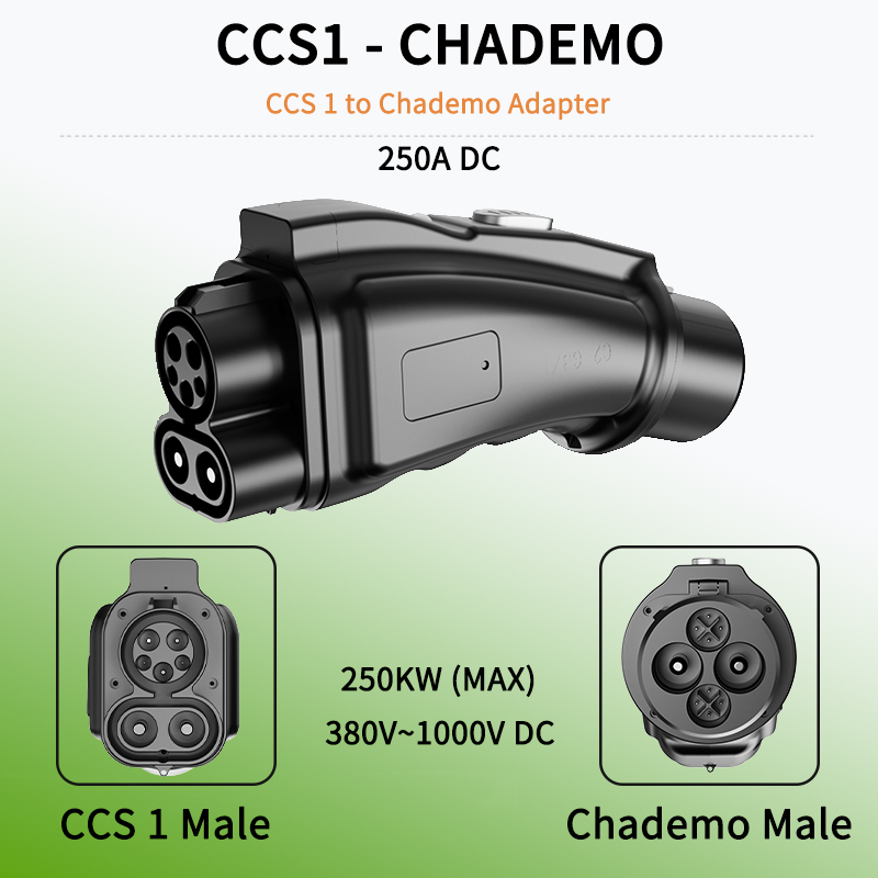 WUFEN For All Car Charge EV Ad - Gb/T To Ccs2 200A Fast Charging Adapter ulasan dan harga
